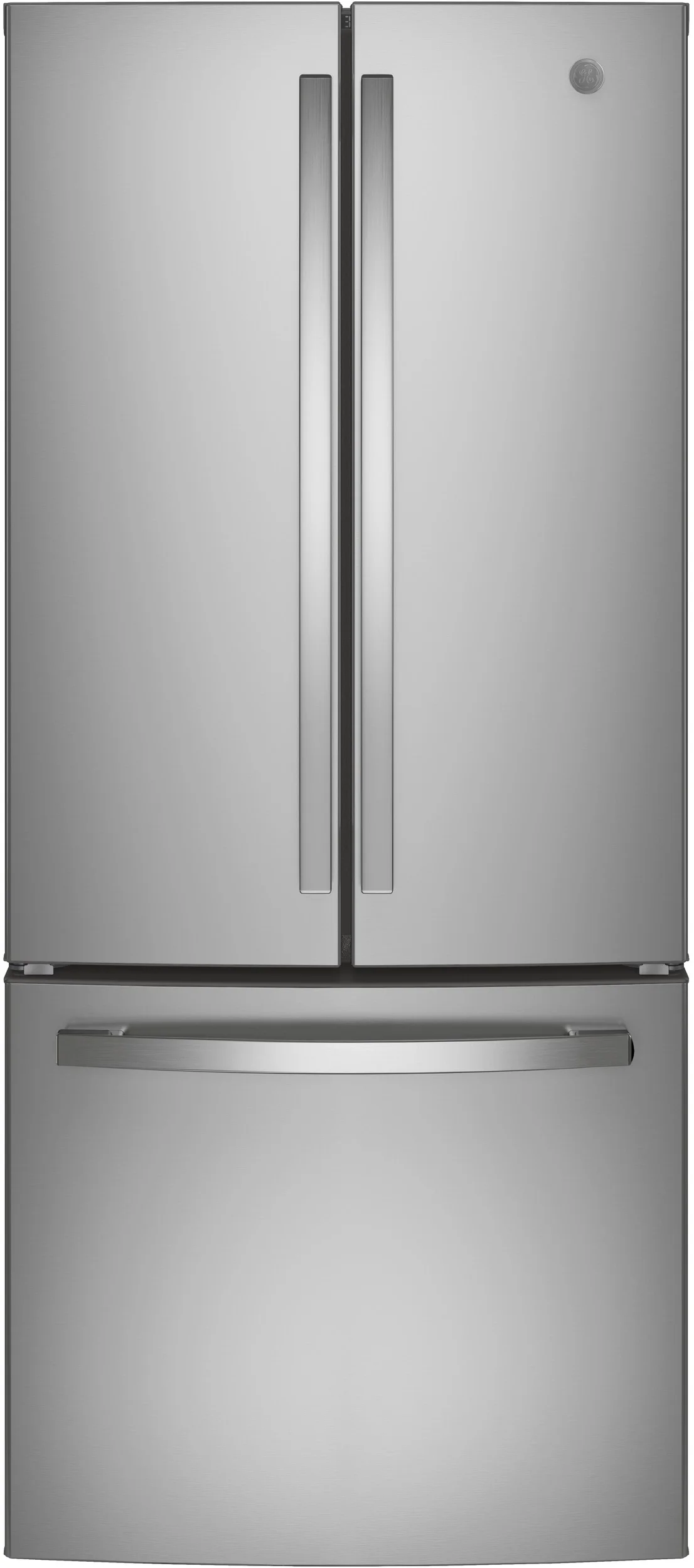 GE 30 Inch French Door Refrigerator, in Fingerprint Resistant Stainless Steel