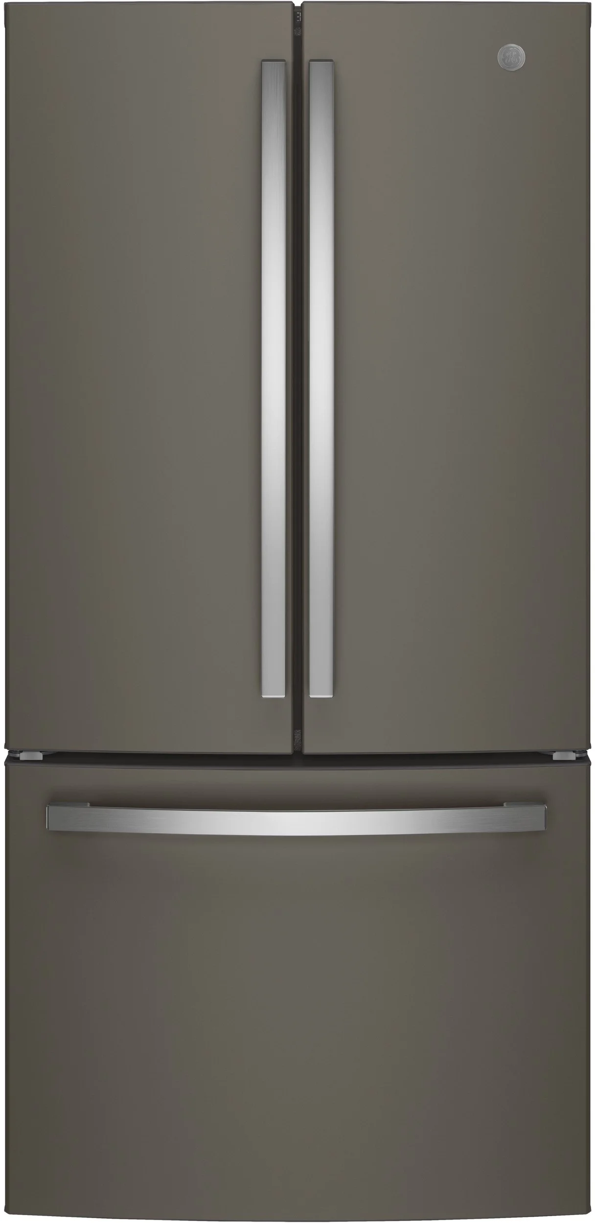 GE 33" 18.6 cu. ft. Slate Counter Depth French Door Refrigerator - Energy Star