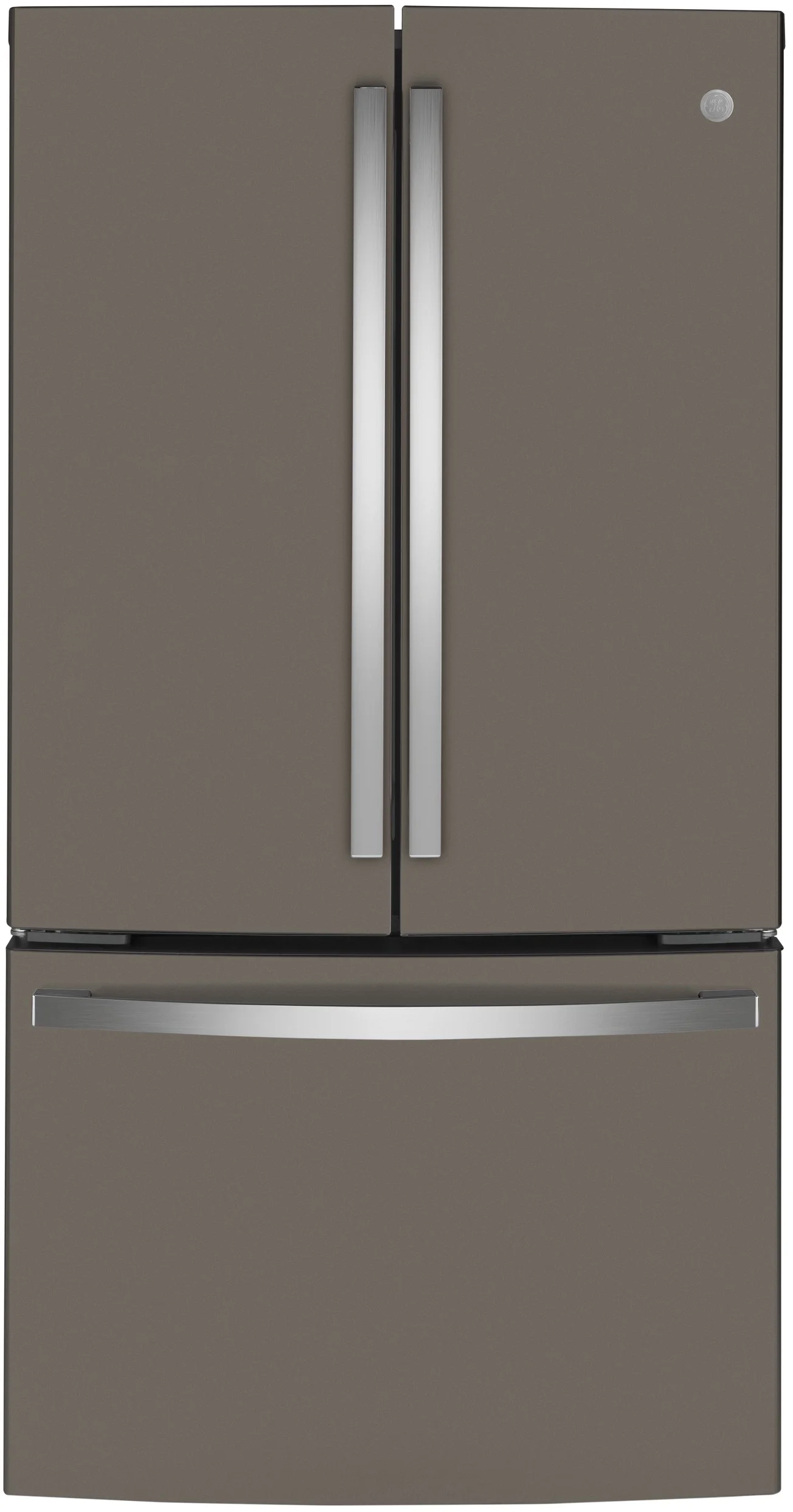 GE 36" 23.1 cu.ft. Slate Counter Depth French Door Refrigerator - Energy Star