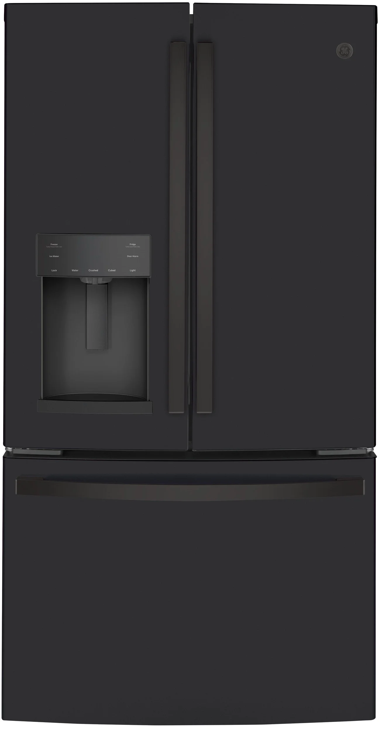 GE 36" 22.2 cu.ft. Black Slate Counter Depth French Door Refrigerator - Energy Star