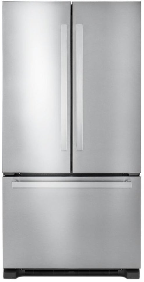 Jenn Air JFFCF72DKM NOIR 36 Inch 21.89 Cu. Ft. Counter Depth French Door Refrigerator: Stainless Steel Finish