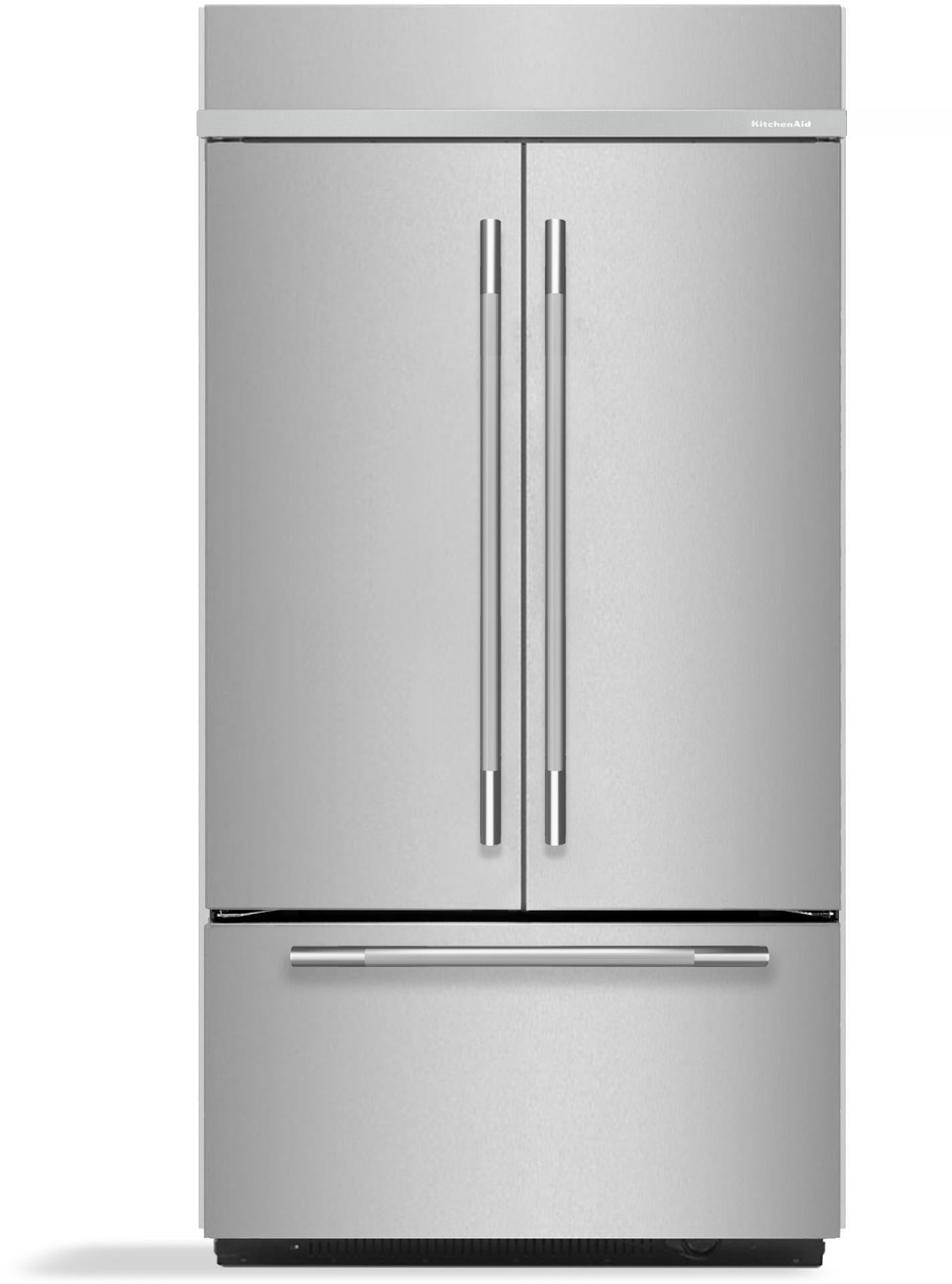 KitchenAid KBFN542SPS French Door (3 Door) Built In Refrigerator Saturn ...