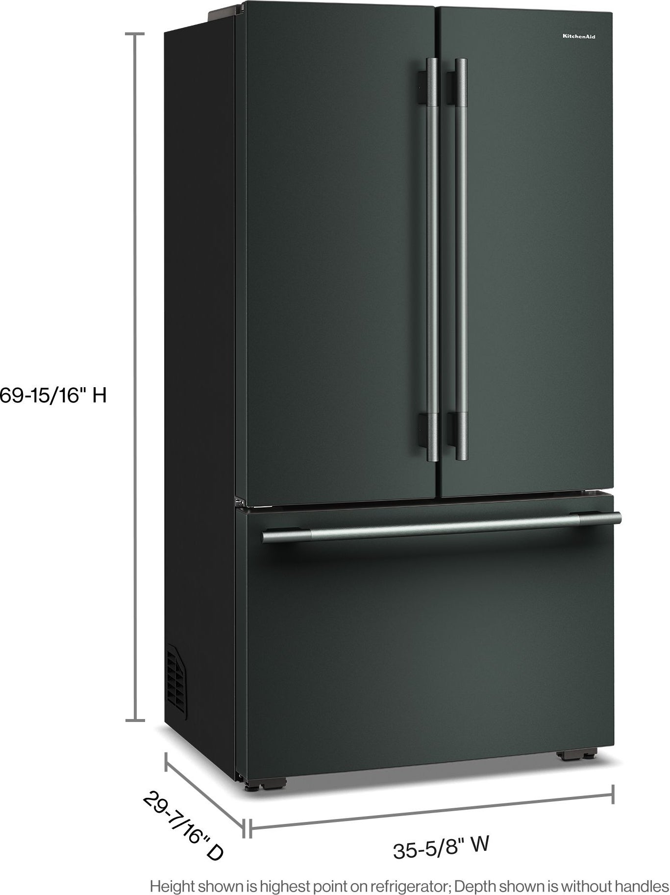 KitchenAid KRFC236SJP French Door Refrigerator Juniper | Appliances
