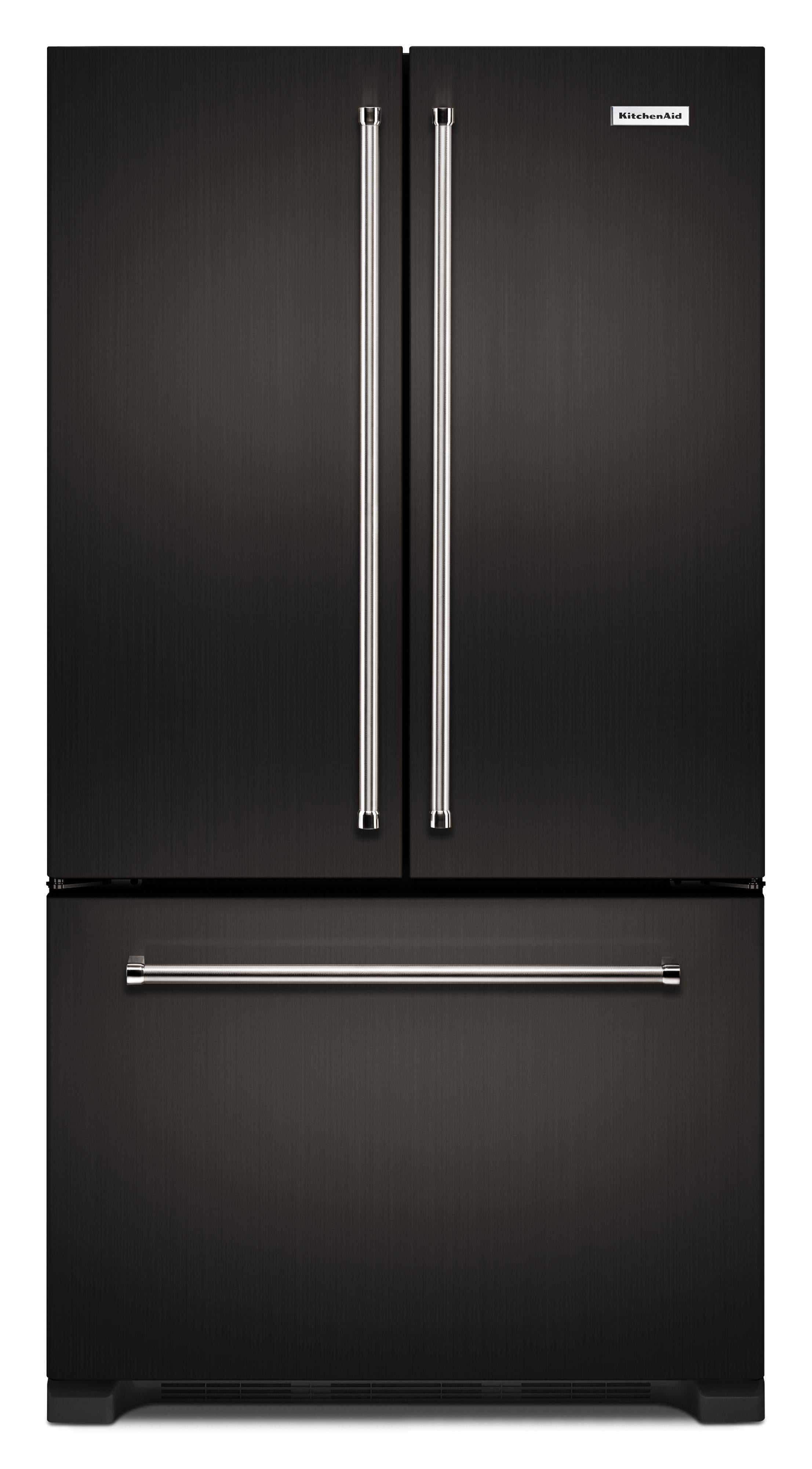 Kitchen Aid KitchenAid 36" 22 cu. ft. Black Stainless Steel Counter Depth French Door Refrig