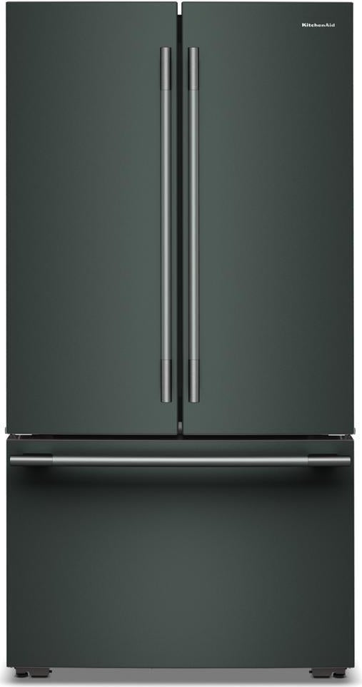 KitchenAid French Door Refrigerator With 26 Cu. Ft. Capacity Counter Depth  And Stainless Steel With PrintShield Finish Color: Juniper