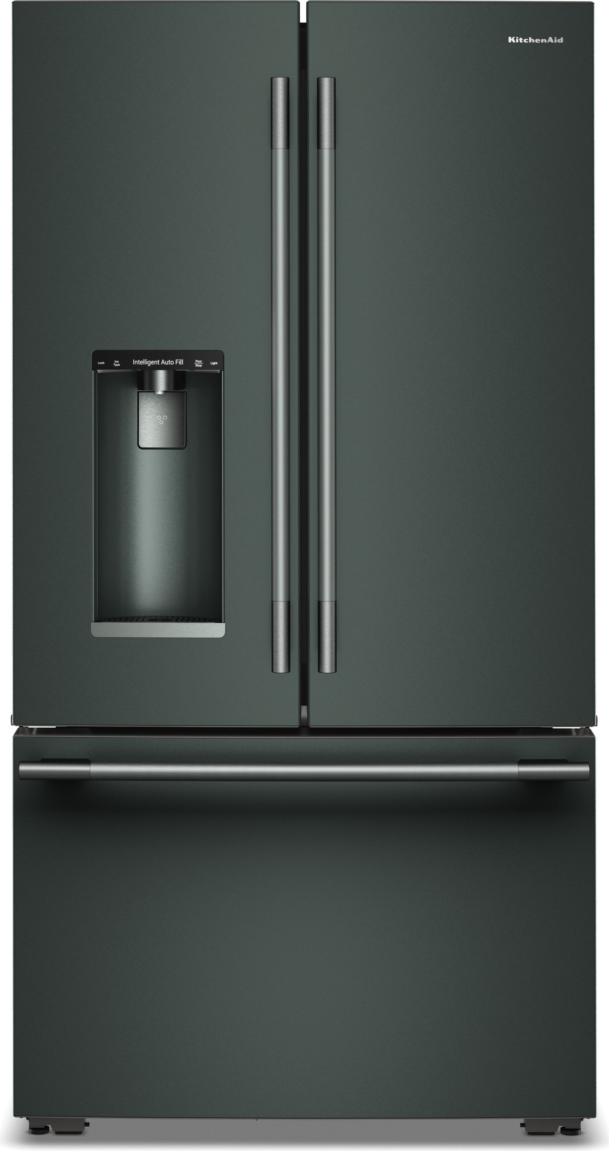 KitchenAid 36 Inch Counter-Depth French Door Refrigerator With Auto Fill: Juniper