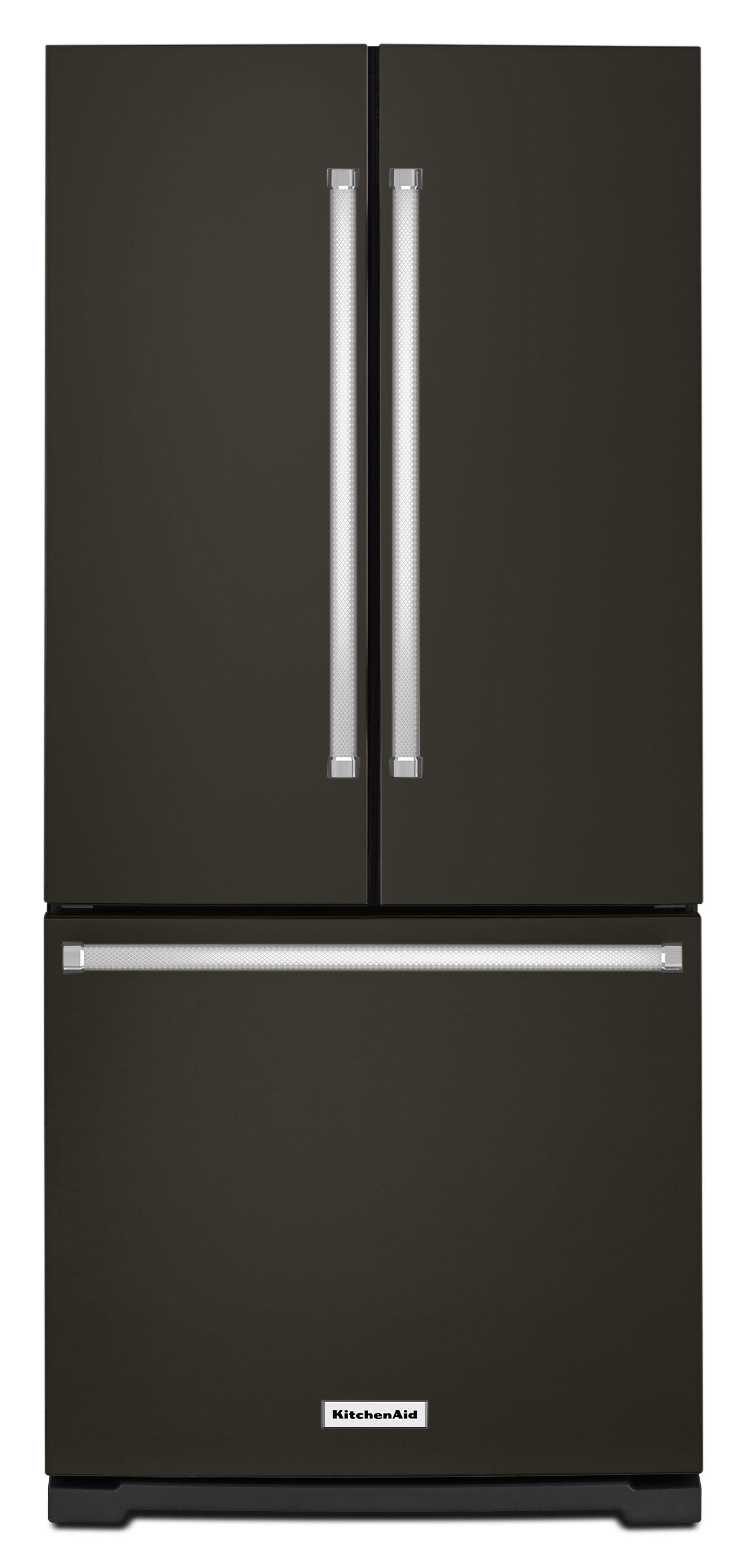 Kitchen Aid KitchenAid 30" 20 cu. ft. Black Stainless Steel French Door Refrigerator