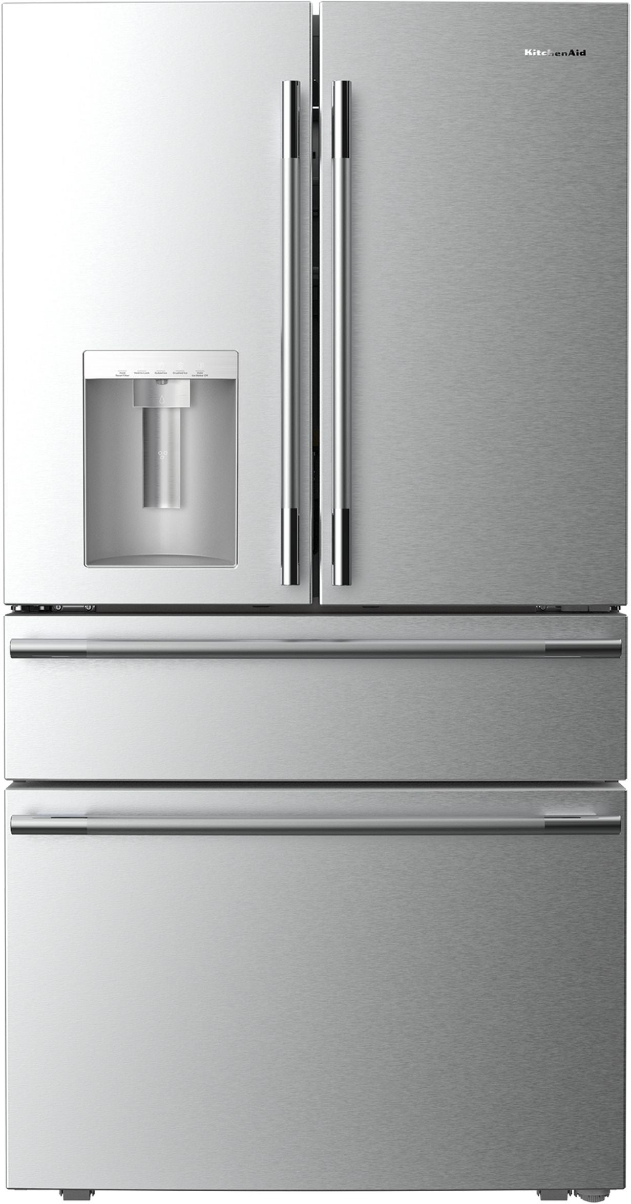 KitchenAid Refrigerator With 26 Cu. Ft. Capacity Full Depth And Stainless Steel With PrintShield Finish Color: Stainless Steel with PrintShield Finish