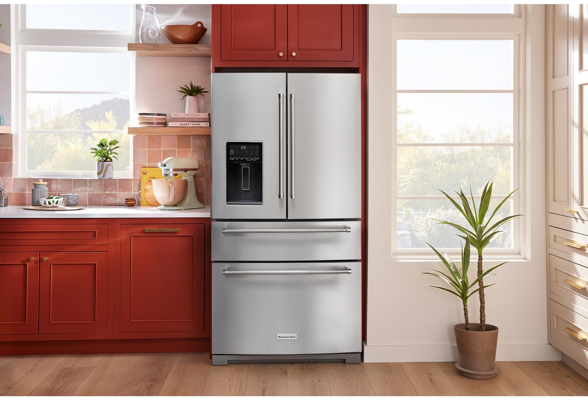 KitchenAid KRMF536RPS 36 Inch French Door Refrigerator PrintShield