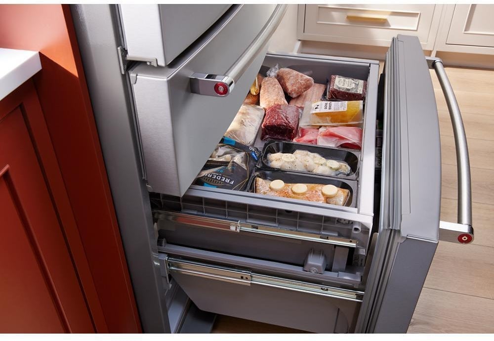 KitchenAid KRMF536RPS 36 Inch French Door Refrigerator PrintShield