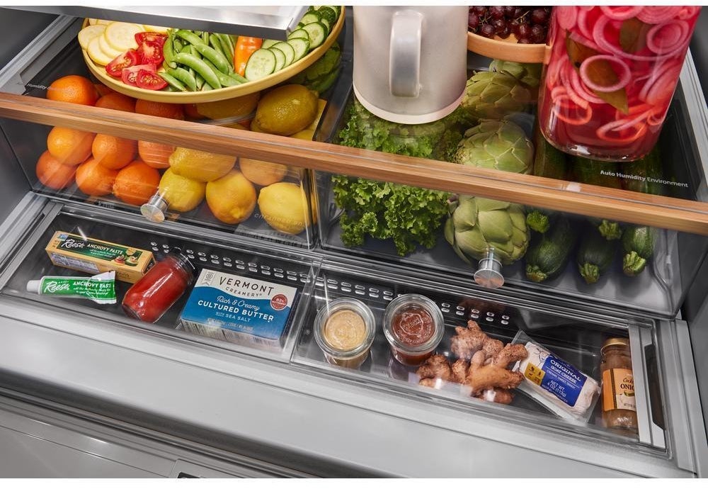 KitchenAid KRMF536RPS 36 Inch French Door Refrigerator PrintShield