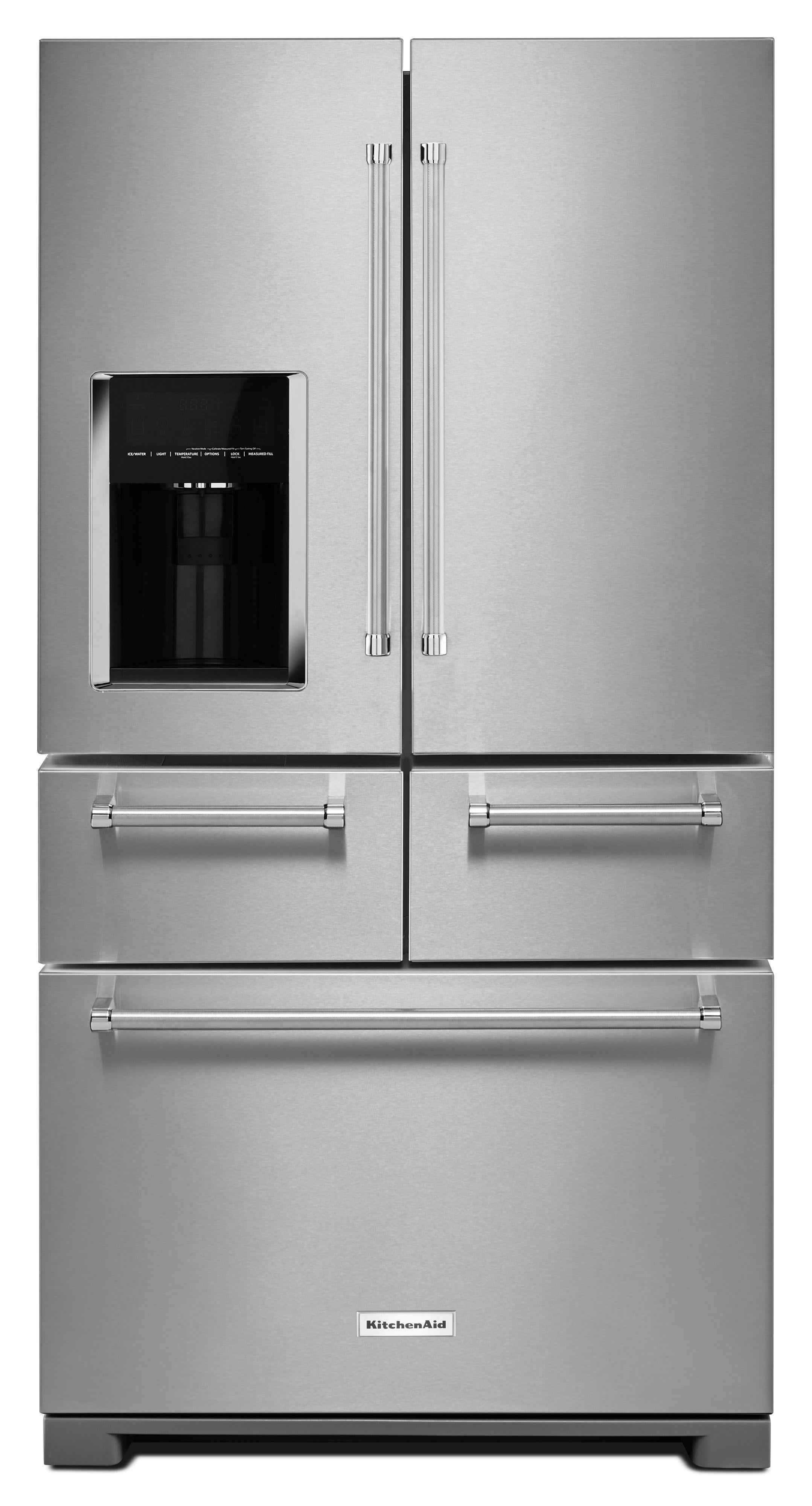 KRMF706ESS by KitchenAid - French Door Refrigerators | Greentoe