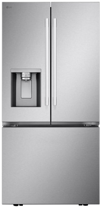 LG LF25H6330S 33 Inch Smart French Door Refrigerator Printproof Stainless Steel