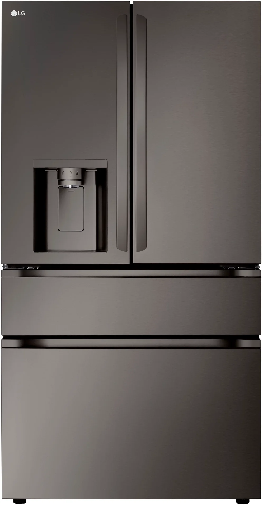 LG LF29H8330D 36 Inch Black Stainless Steel French Door Refrigerator