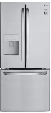 LG 30" 21.8 cu. ft. Stainless Steel with PrintProof Finish French Door Refrigerator - Energy Star