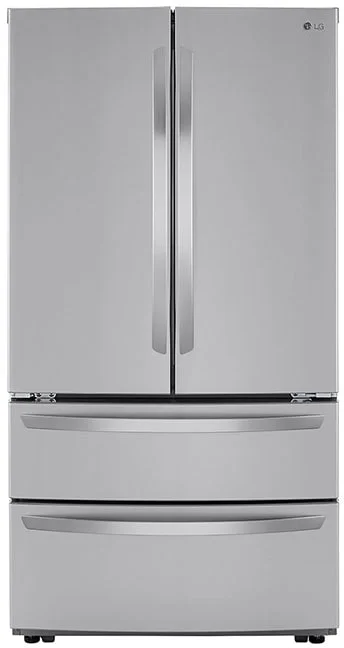 LG LMWC23626S 36 Inch Stainless Steel Counter Depth French Door Refrigerator