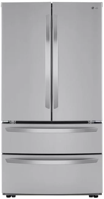 LG 36" 27 cu.ft. Fingerprint Resistant Stainless Steel Four Door French Door Refrigerator - Energy Star