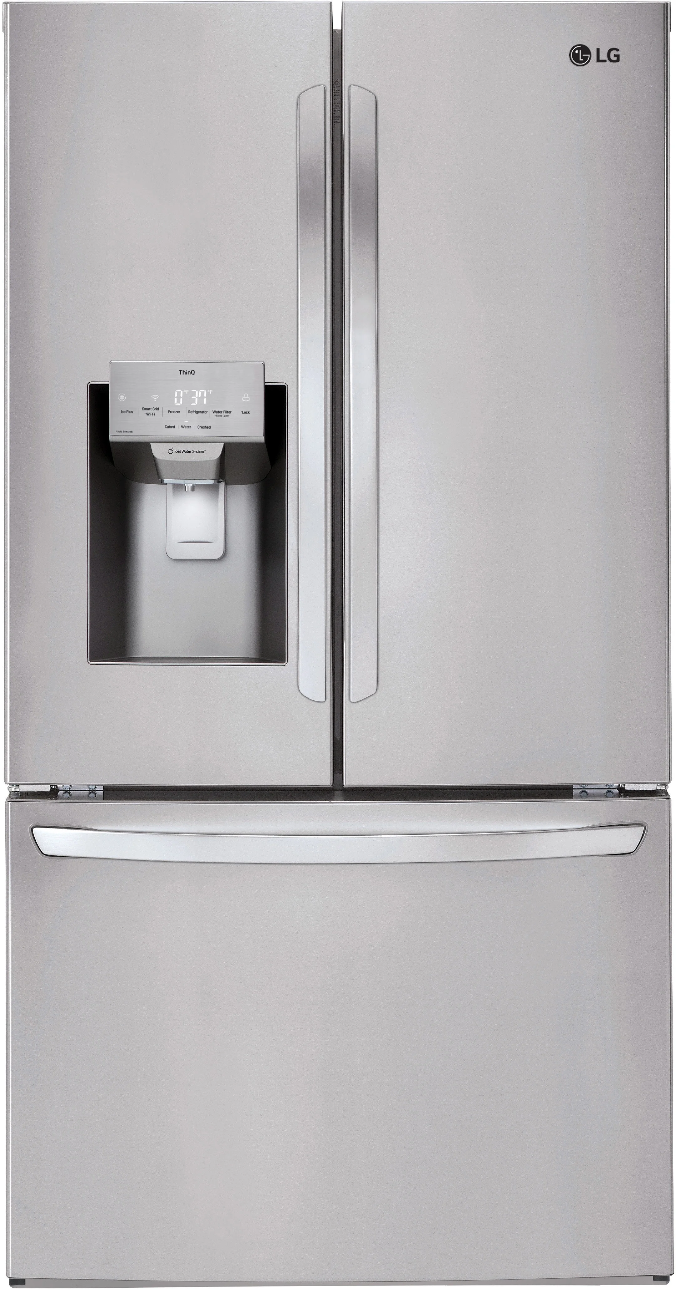 LG LRFS28XBS 36 Inch French Door Refrigerator