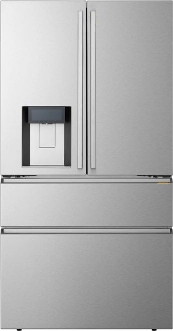 LG LG Signature 22 Cu. Ft. Counter-Depth French Door Refrigerator With Zero Clearance, Dual Ice With Big Craft, Full Convert, And Printproof Finish: Stainless Steel