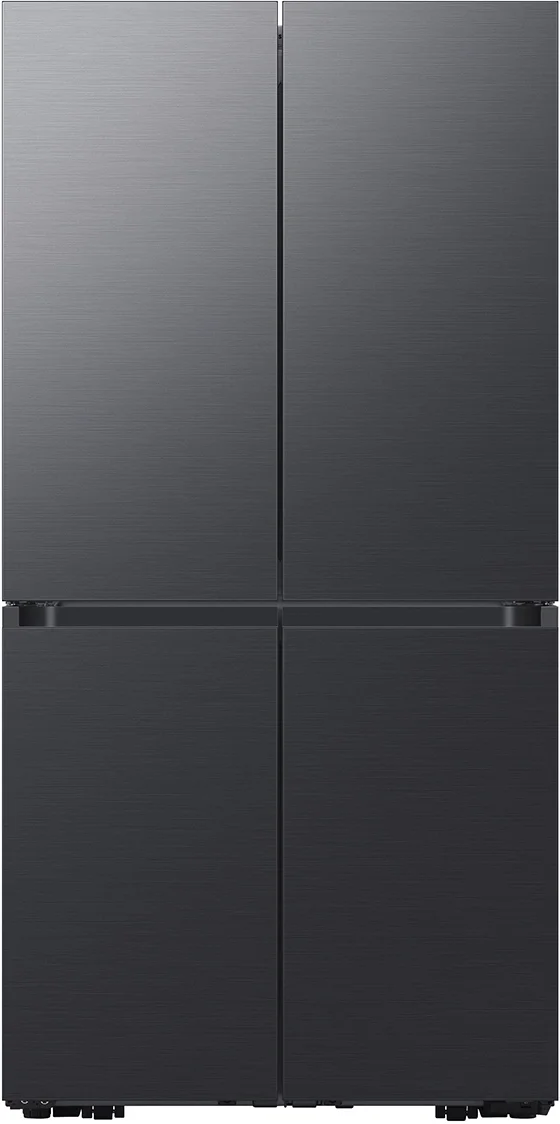 Samsung RF23A9675MT BESPOKE Series 36 Inch Counter Depth French Door Refrigerator, in Matte Black Steel