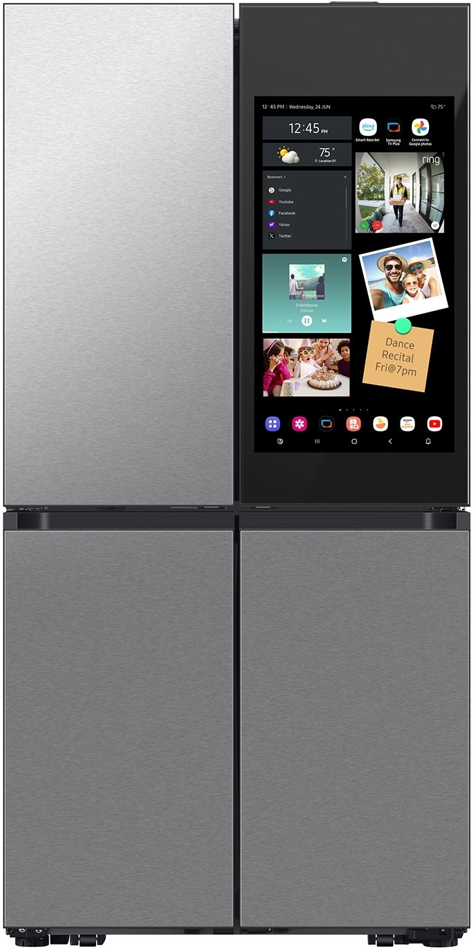 Samsung RF29DB9900QD 36 Inch Smart 4-Door Flex™ French Door Refrigerator Stainless Steel