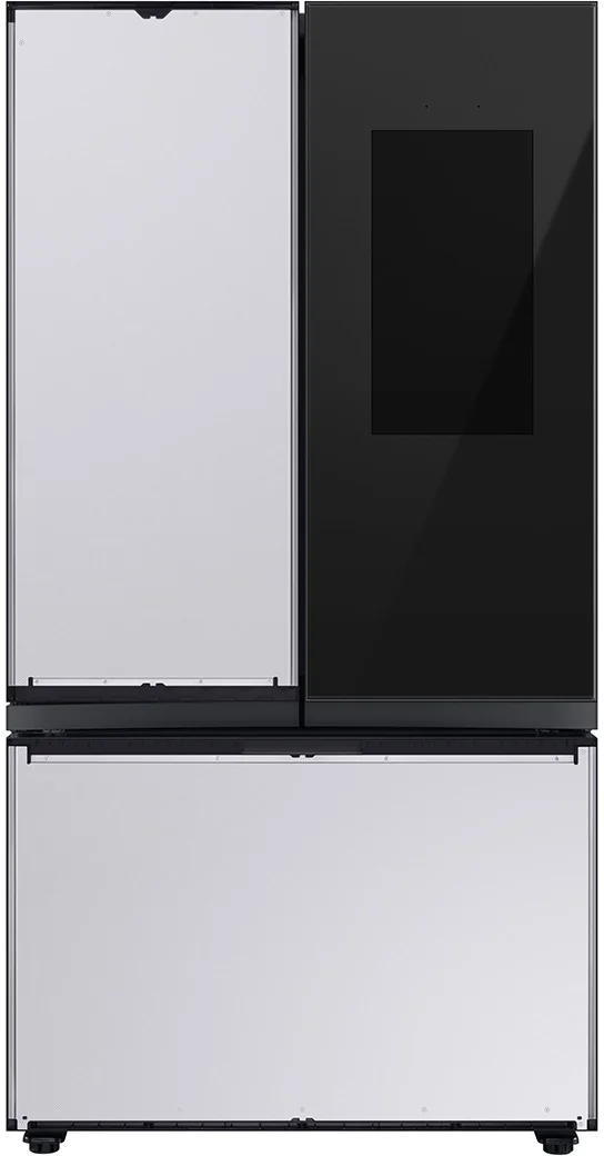 Samsung RF30BB6900AC BESPOKE Series 36 Inch Charcoal Glass over Stainless Steel French Door Refrigerator