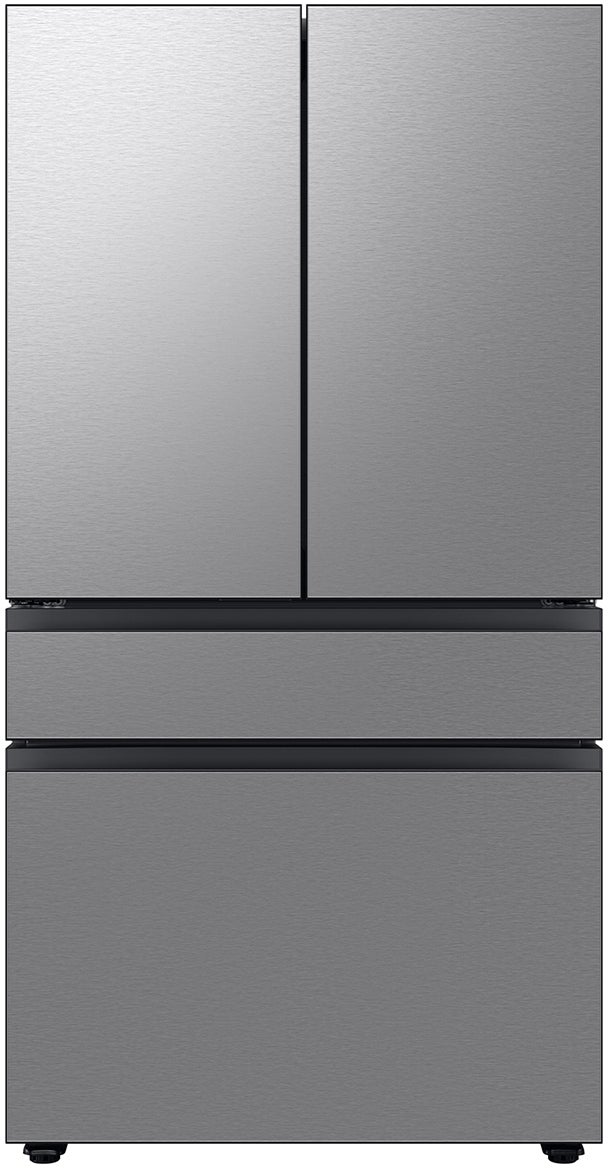 Samsung 36 Inch Smart 4-Door French Door Refrigerator with 29 cu. ft. Total Capacity, Beverage Center™, FlexZone™ Drawer, Door Alarm, Twin Cooling Plus™, Wi-Fi, Ice Maker, ADA-Compliant, and ENERGY STAR® Certified: Stainless Steel