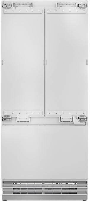 Thor 36 Inch Built-In French Door Refrigerator with 19.6 cu. ft. Total Capacity, Interior Water Dispenser, Ice Maker, LED Interior Lighting, Digital Display, and Soft-close Drawers and Sabbath Mode: Panel Ready