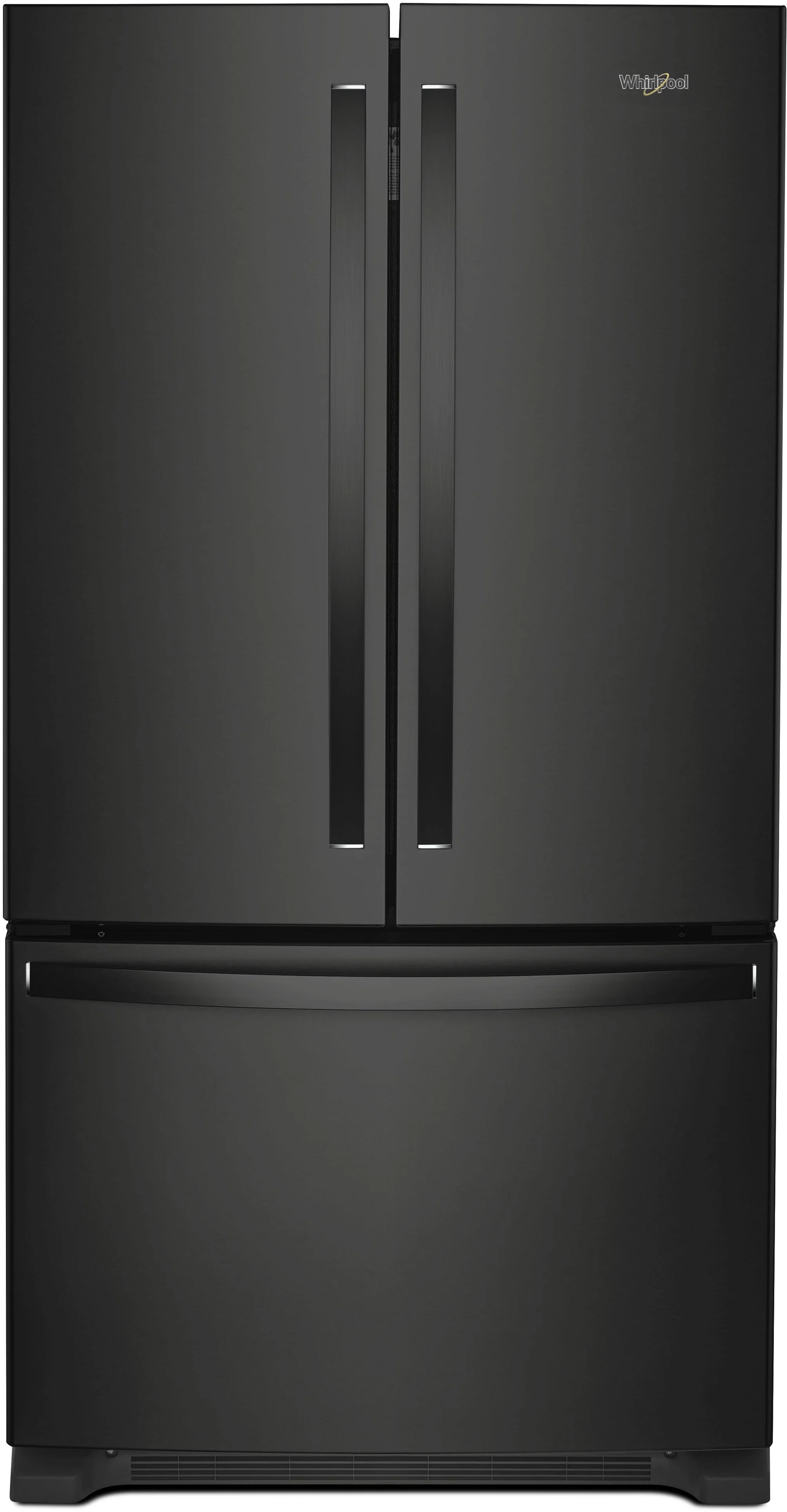 Whirlpool 36" 25.2 cu. ft. Black French Door Refrigerator - Energy Star