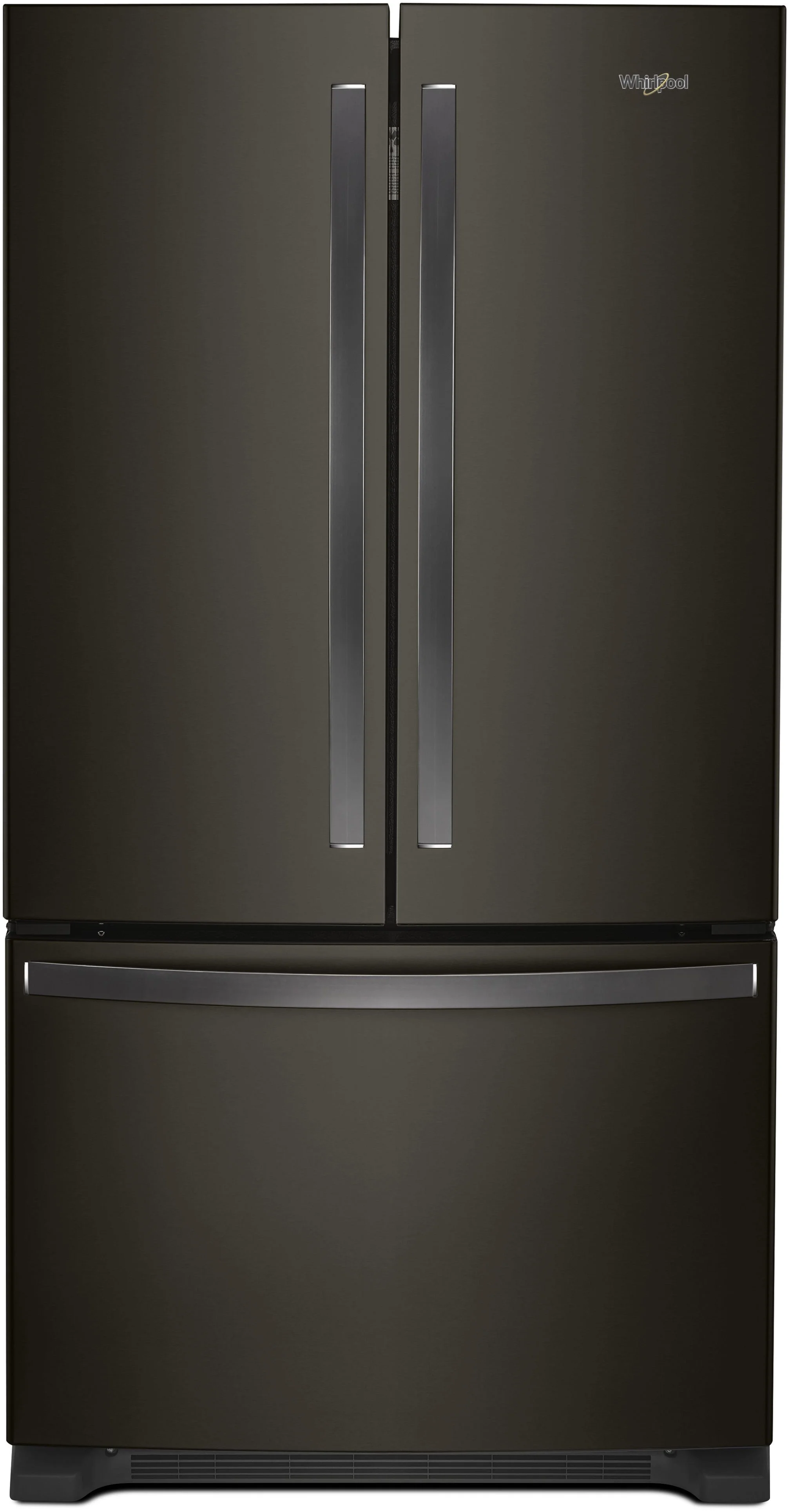 Whirlpool 36" 25.2 cu. ft. Black Stainless French Door Refrigerator - Energy Star