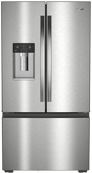 Whirlpool WRFC7036RZ 36-inch Wide True Counter Depth 3-Door French Door Refrigerator - Fingerprint-resistant Stainless Finish