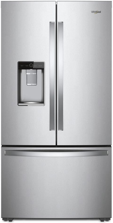 Whirlpool 36-inch Wide Counter Depth French Door Refrigerator: Fingerprint-Resistant Stainless Steel