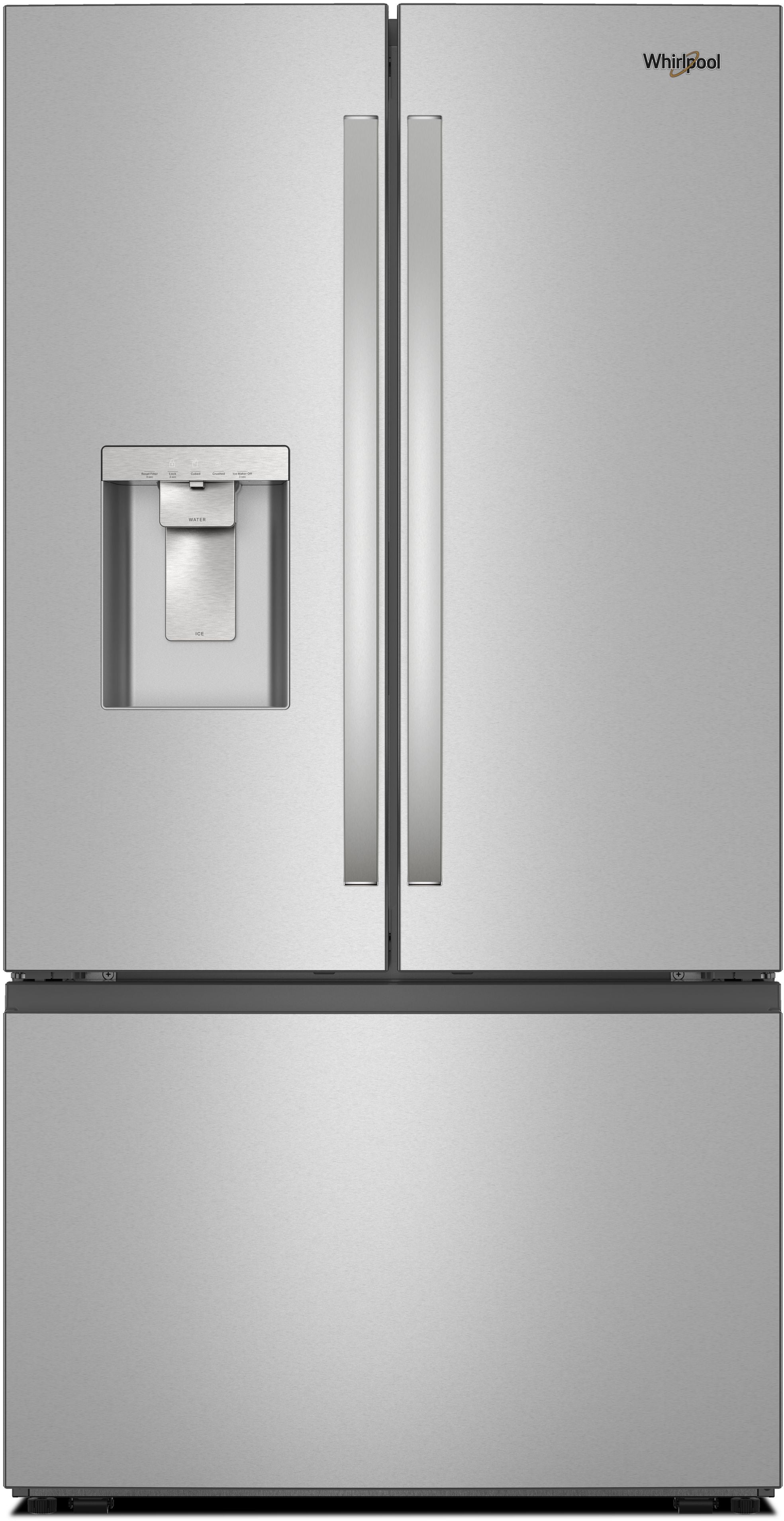 Whirlpool WRFF3536SZ 36-Inch French Door Refrigerator Fingerprint-resistant Stainless Finish