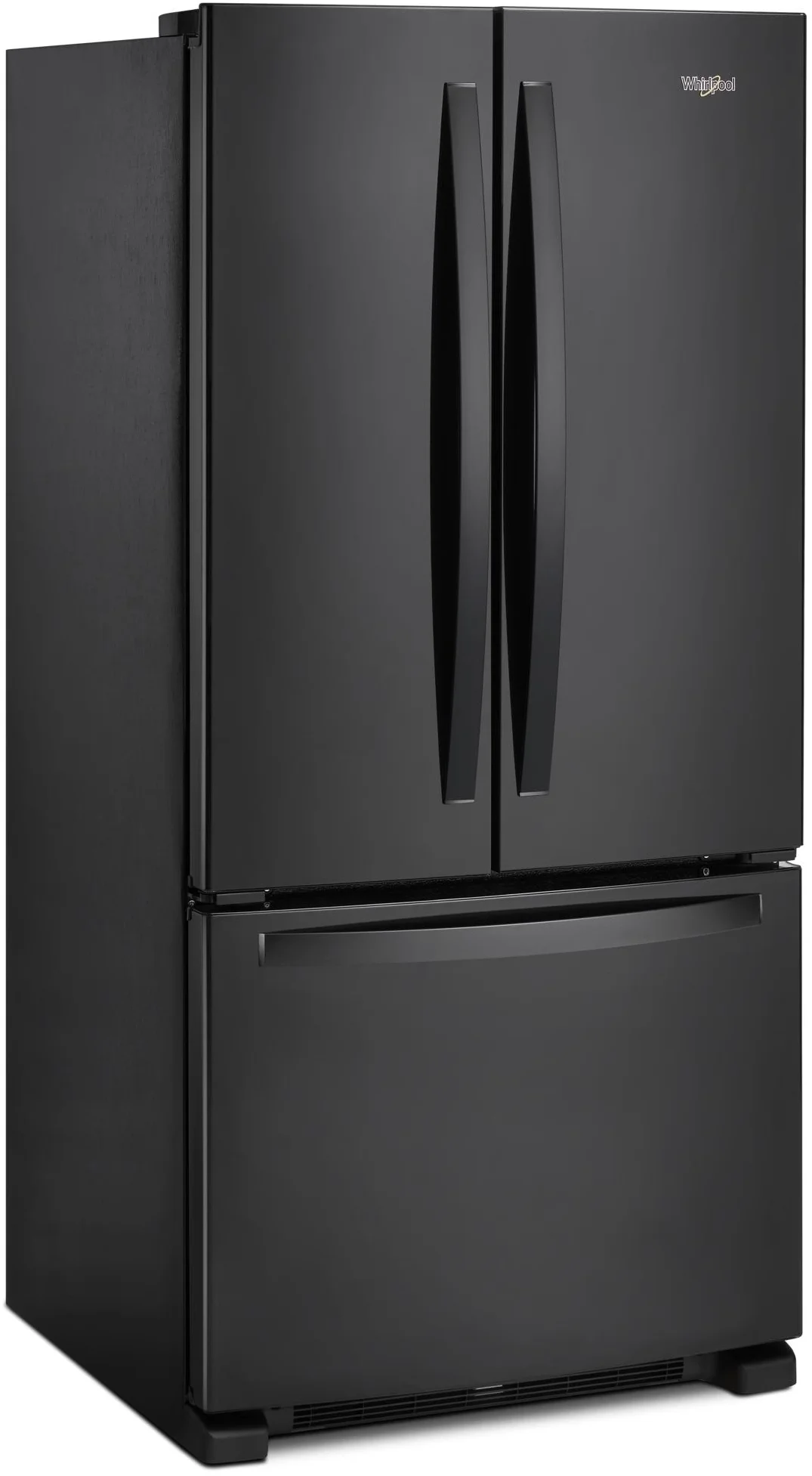 Whirlpool WRFF5333PB 33 Inch Black French Door Refrigerator