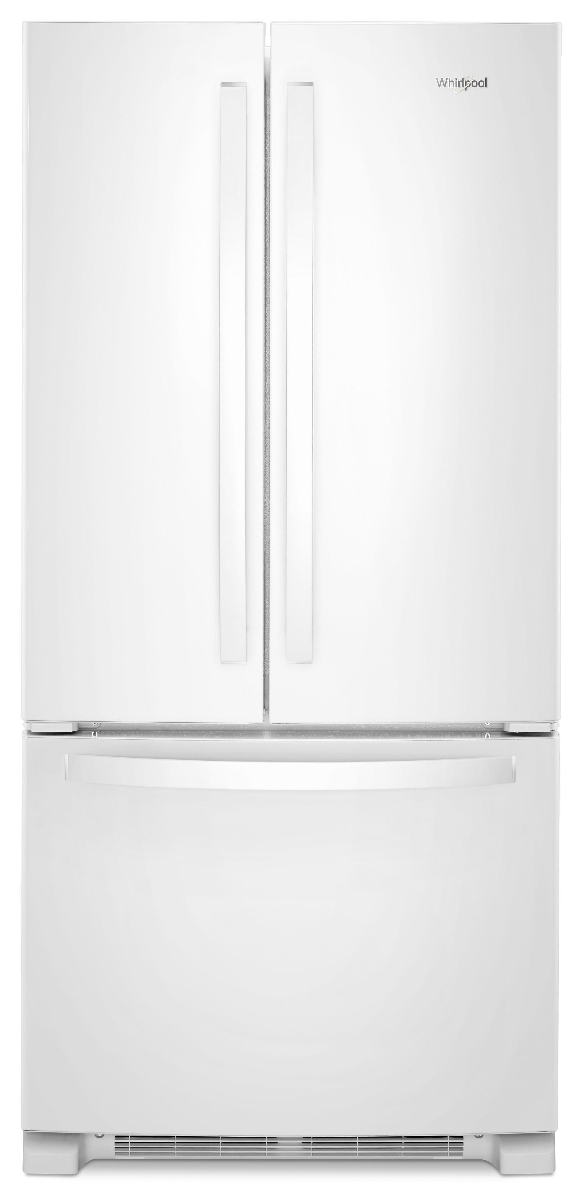 Whirlpool WRFF5333PW 33 Inch White French Door Refrigerator
