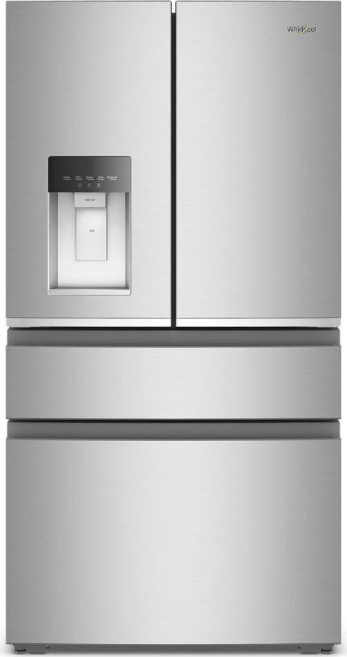 Whirlpool WRMC5036RZ 36-inch Wide True Counter Depth 4-Door French Door Refrigerator - 22 Fingerprint-resistant Stainless Finish