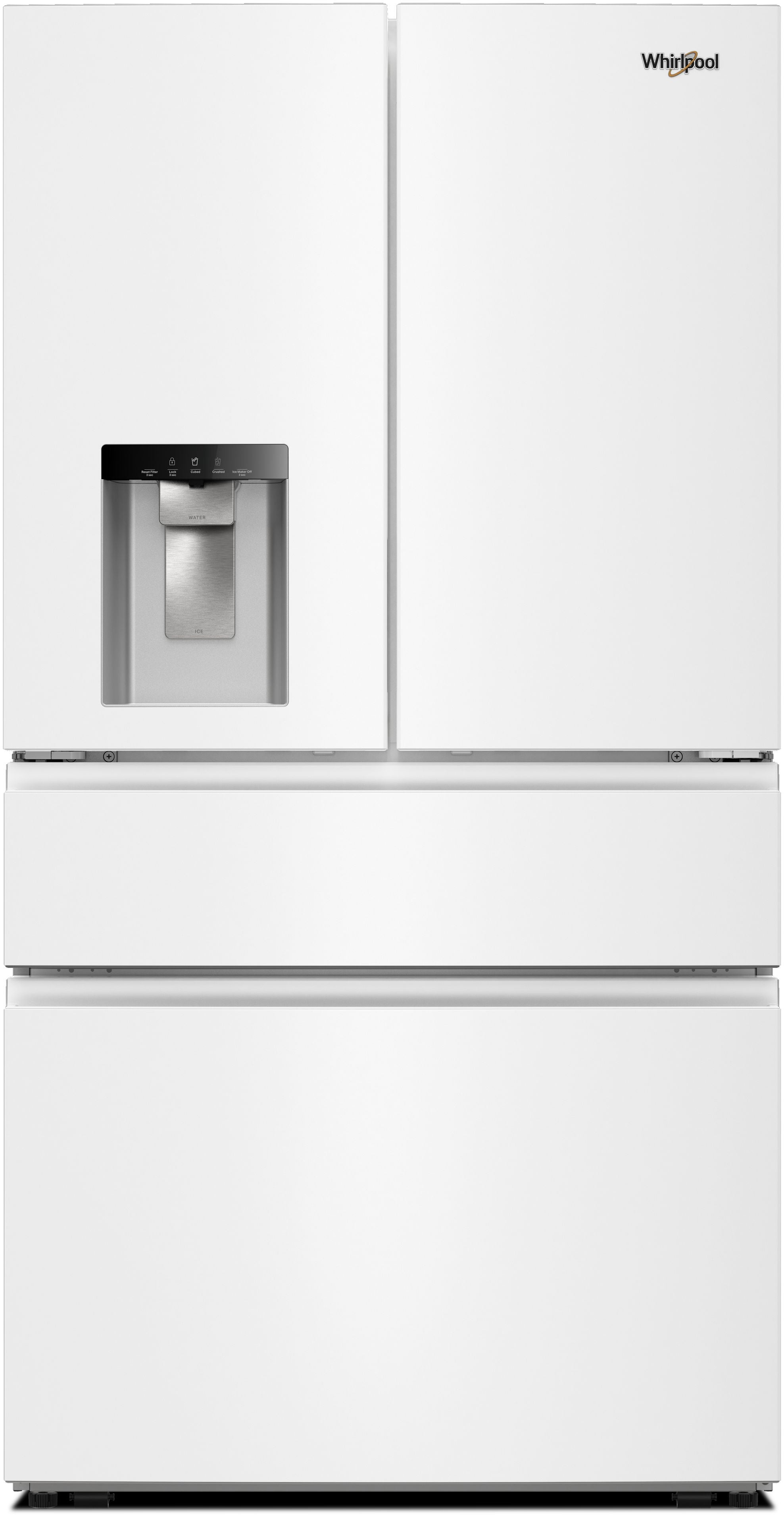 Whirlpool 36" French Door - 4 Door Refrigerator: White