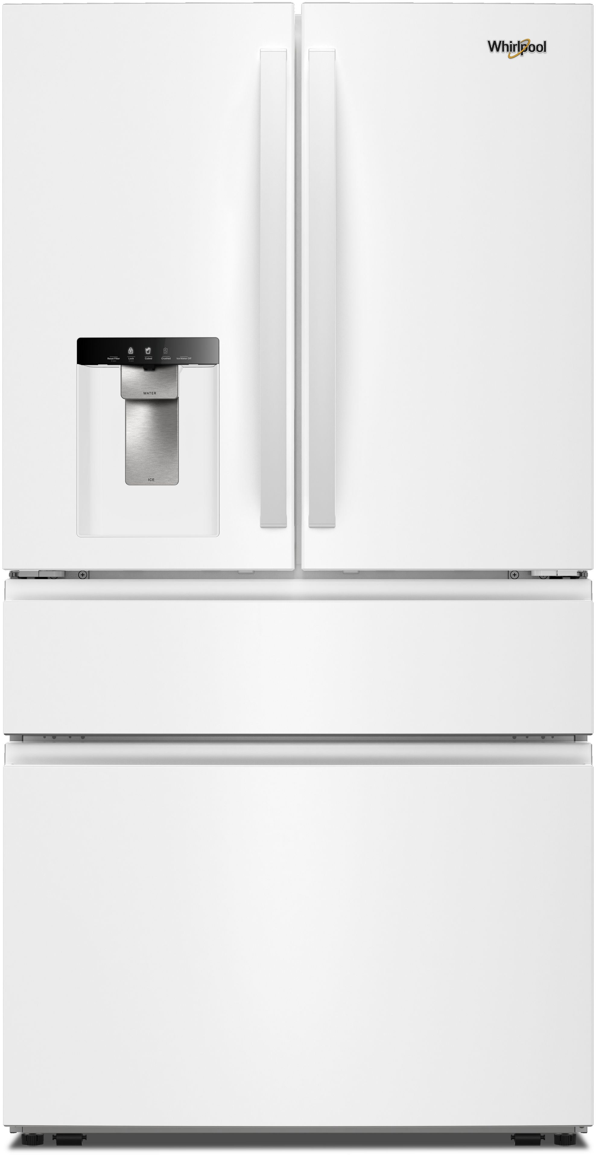 Whirlpool  36" French Door Refrigerator: White