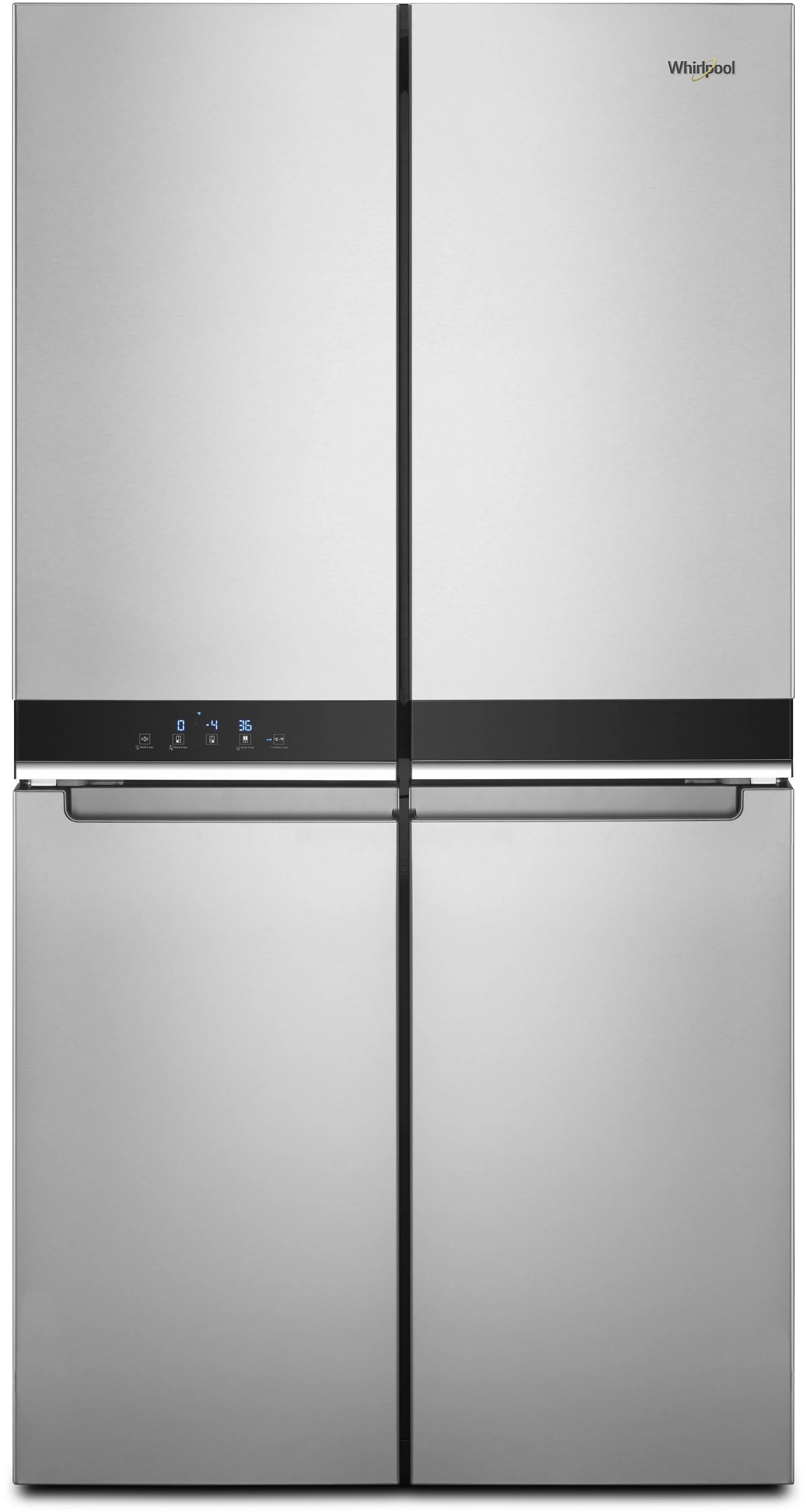 Whirlpool WRQA59CNKZ 36 Inch Stainless Steel Counter Depth French Door Refrigerator
