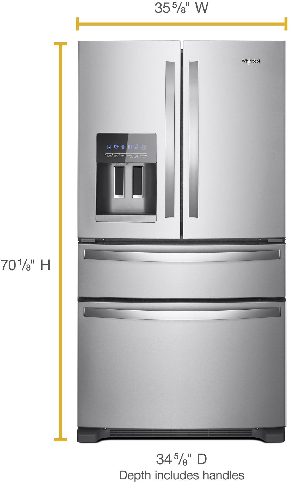 Whirlpool WRX735SDHZ 36