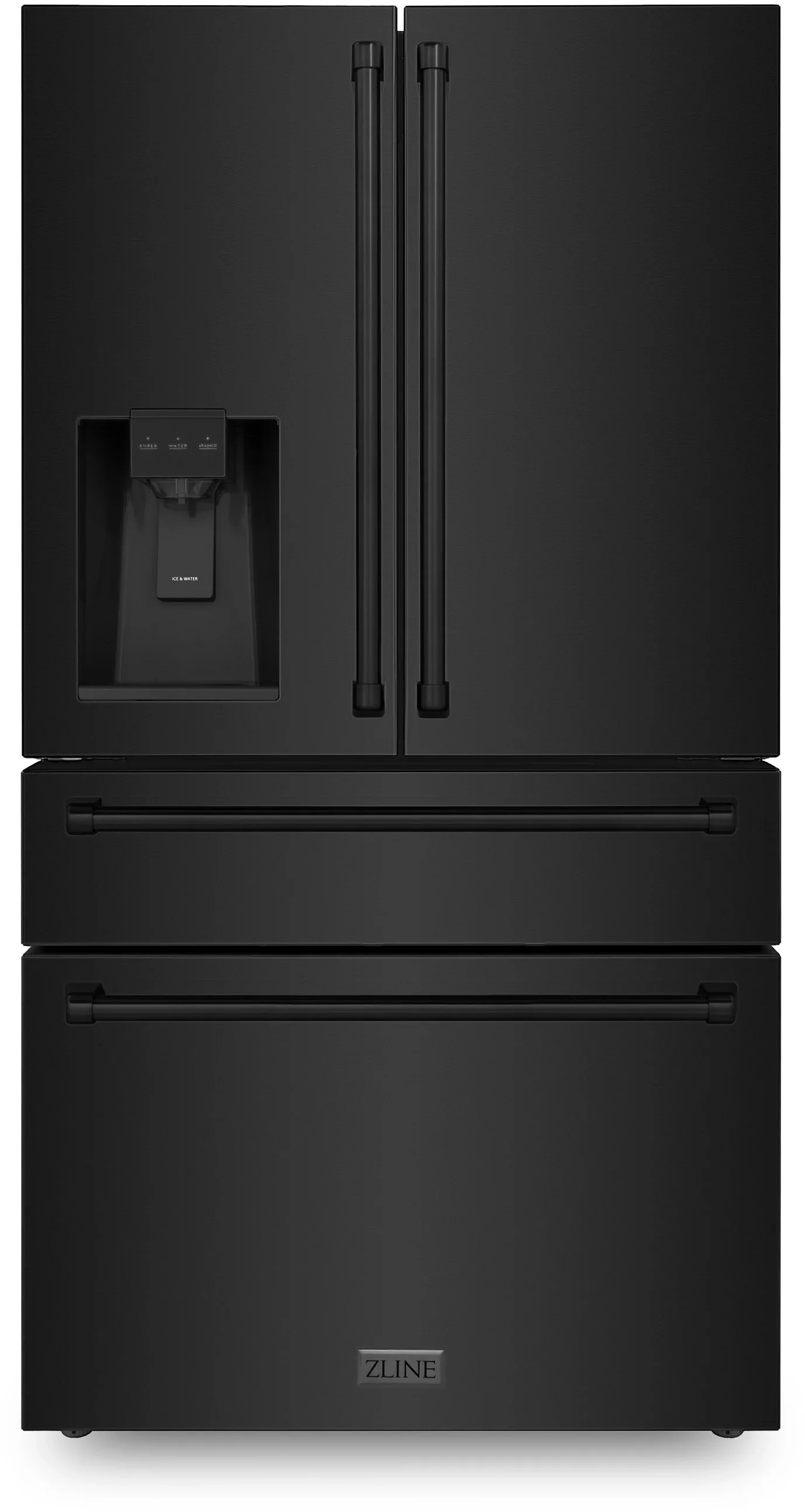 Z Line ZLINE RFMW36BS  36 Inch Counter Depth French Door Refrigerator