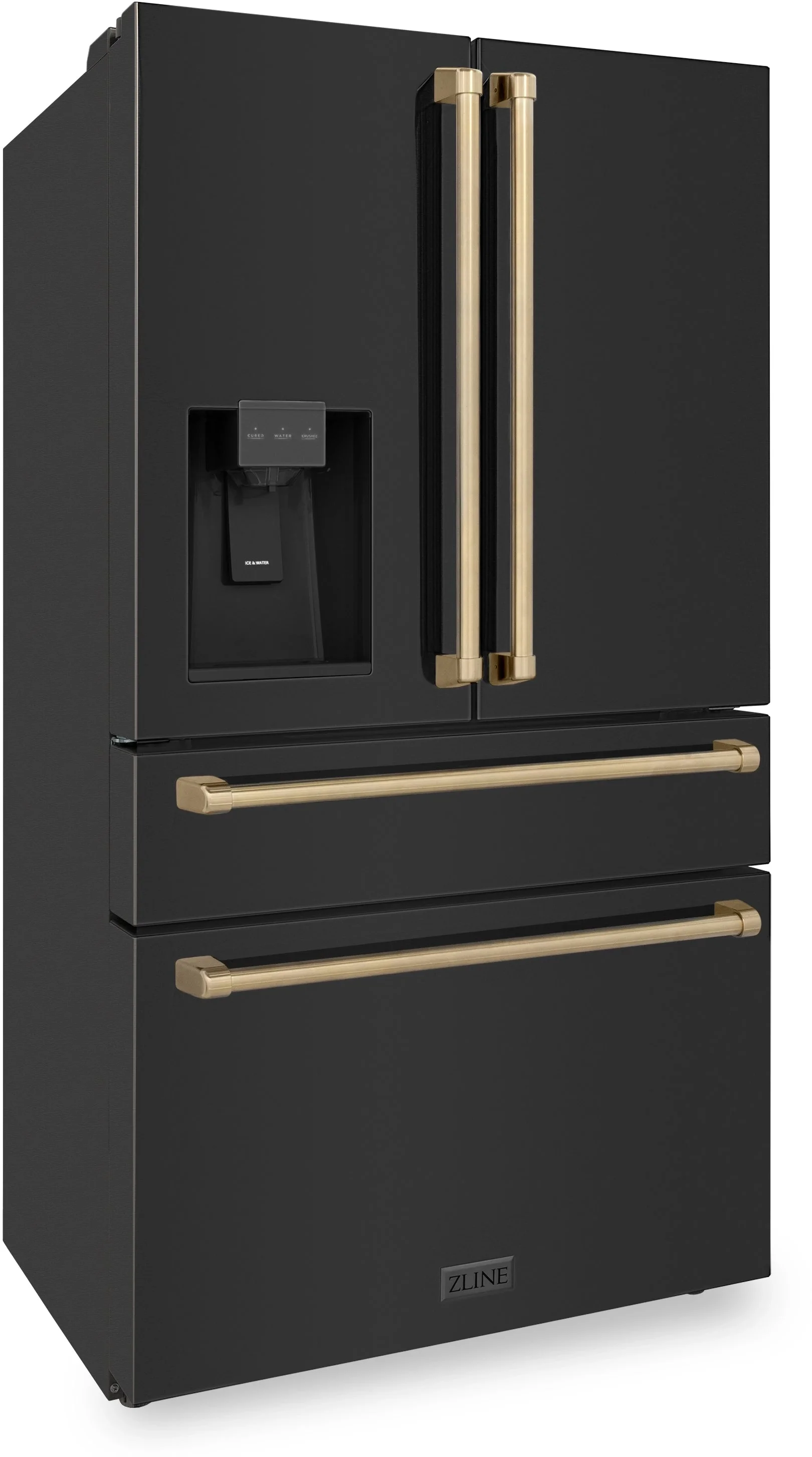 Z Line ZLINE RFMZW36BSCB  Autograph Edition Series 36 Inch Counter Depth French Door Re