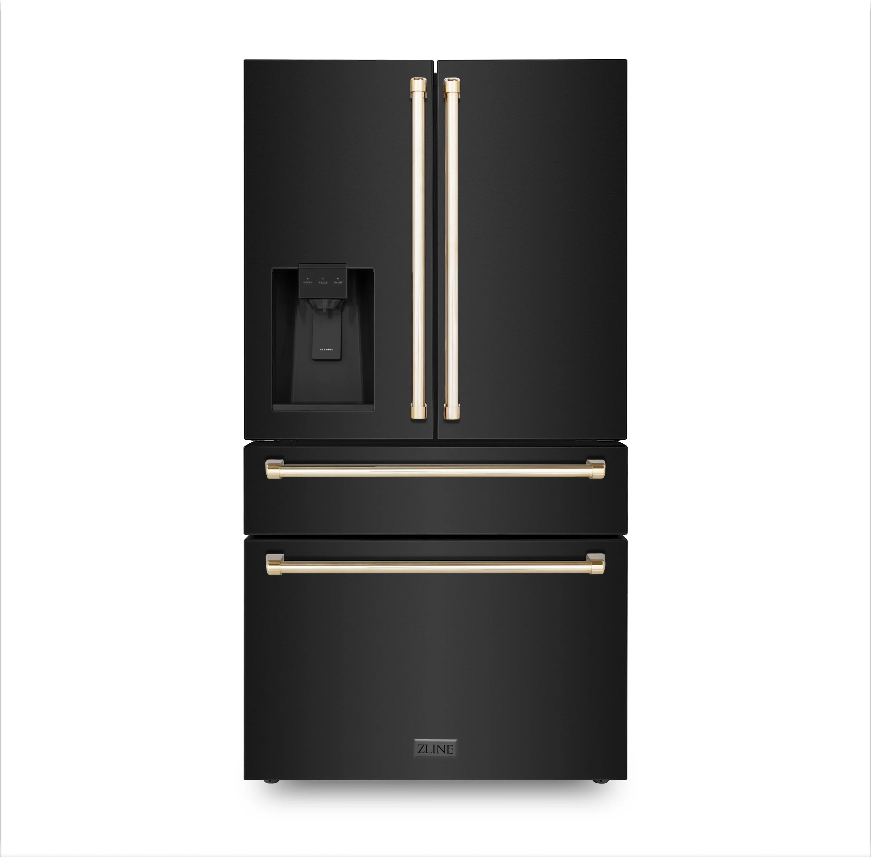 Z Line ZLINE RFMZW36BSG  Autograph Edition Series 36 Inch Counter Depth French Door Ref