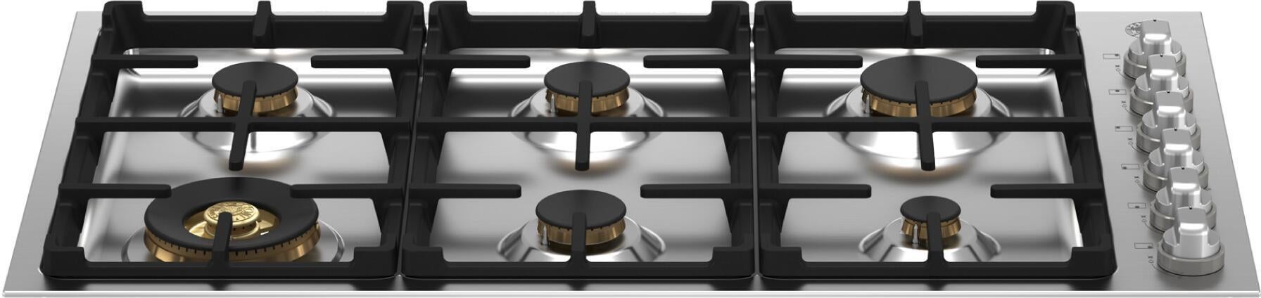 Bertazzoni MAST366QBXT Master Series 36 Inch Gas Sealed Burner Cooktop