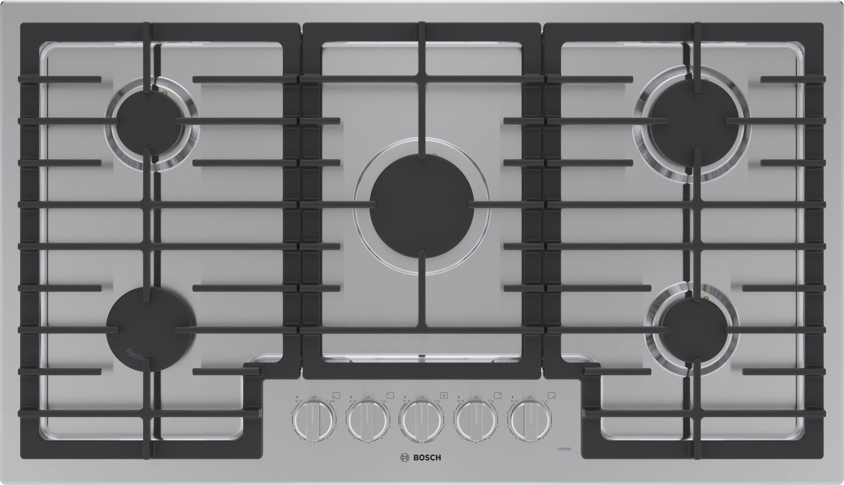 Bosch NGM5658UC 500 Series 36 Inch Gas Sealed Burner Cooktop