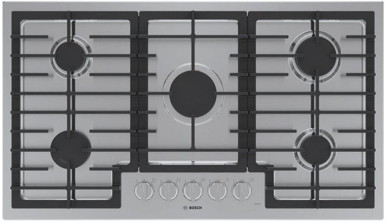 Bosch NGM5659UC 36 Inch Gas Cooktop Stainless Steel