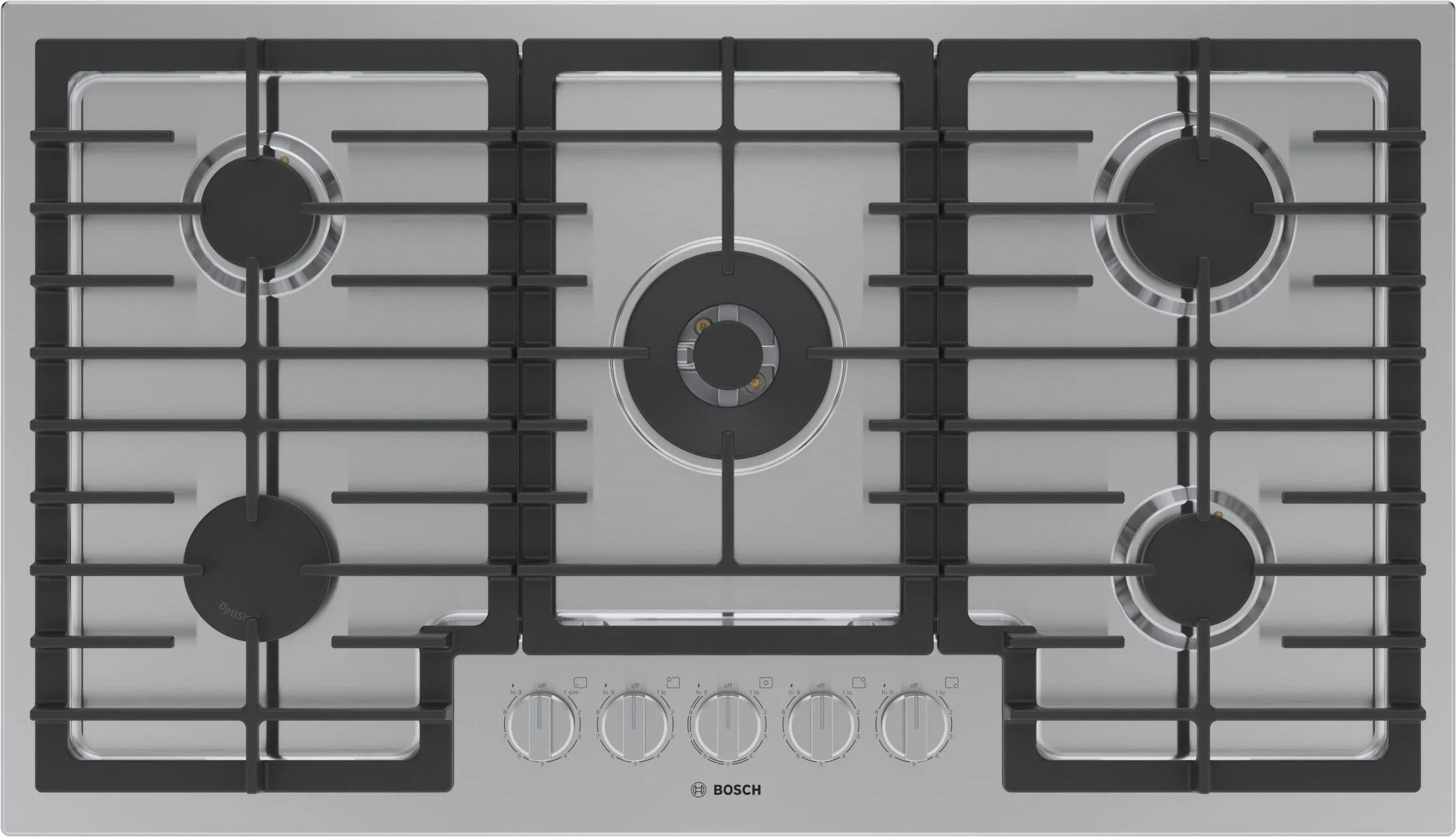 Bosch NGM8658UC 800 Series 36 Inch Gas Sealed Burner Cooktop