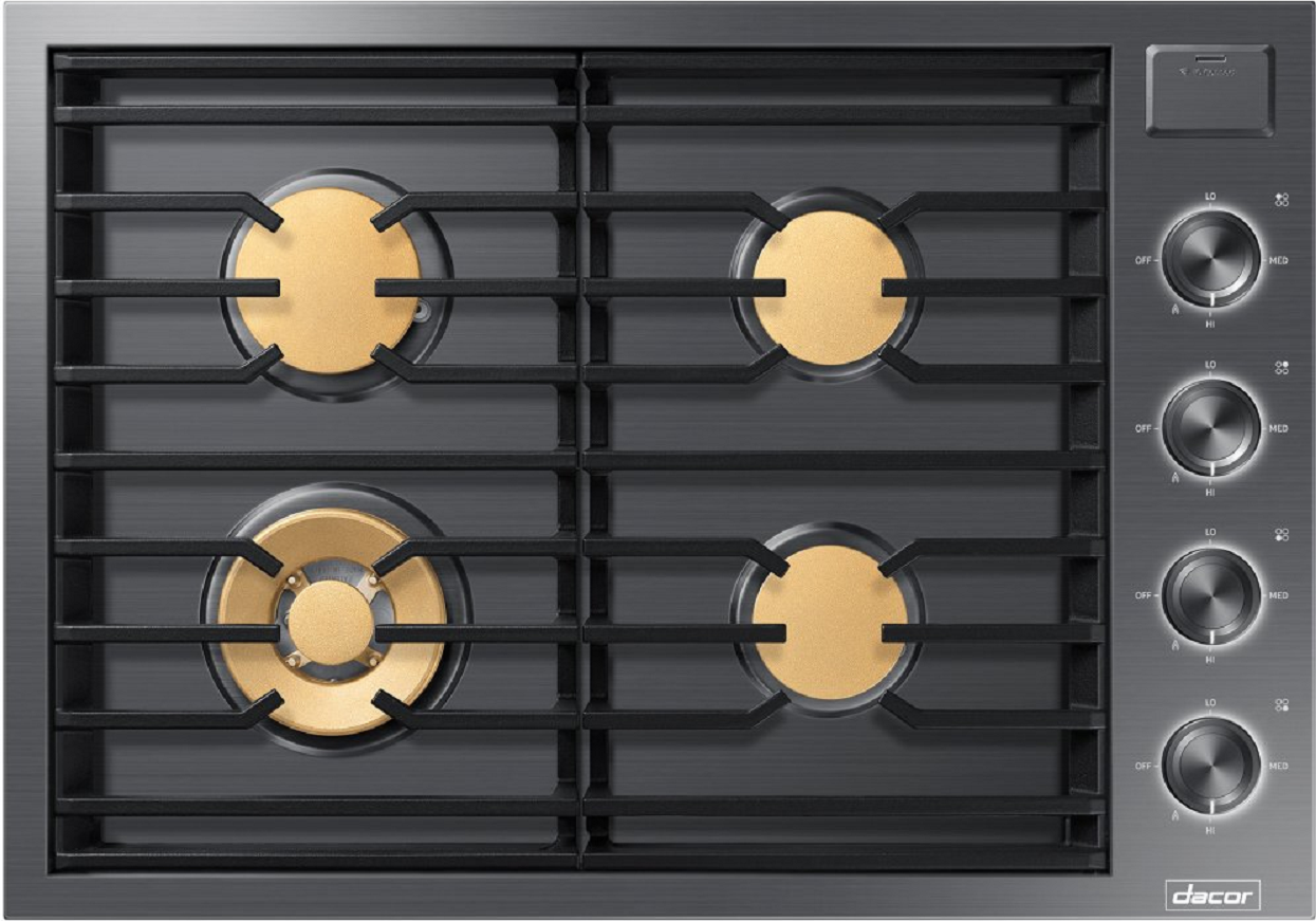 Dacor DTG30M954FM Modernist Series 30 Inch Gas Sealed Burner Cooktop