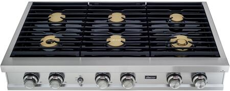 Dacor DTT48T960GM 48 Inch Gas Sealed Burner Rangetop
