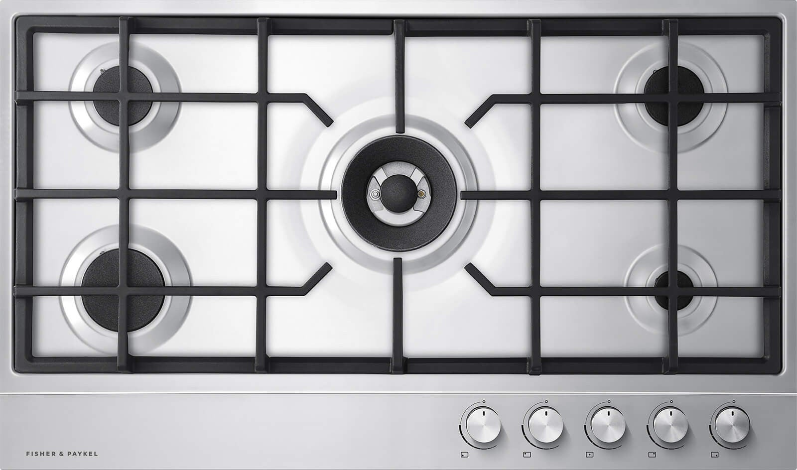 Fisher Paykel CG365DLPX1N Contemporary Series 36 Inch Gas Sealed Burner Cooktop
